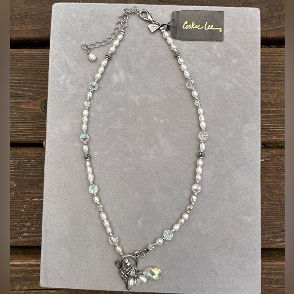 Cookie Lee Pearl Necklace - Picture 1 of 4